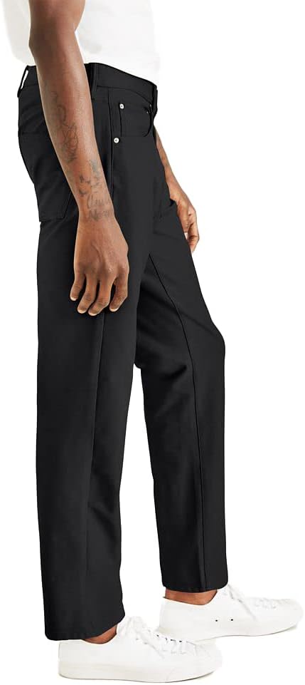 Men's Comfort Knit Jean Cut Straight Fit  360 Knit Pants