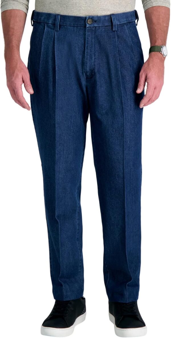 Men's Casual Classic Fit Denim Trouser Pant-Regular and Big & Tall Sizes