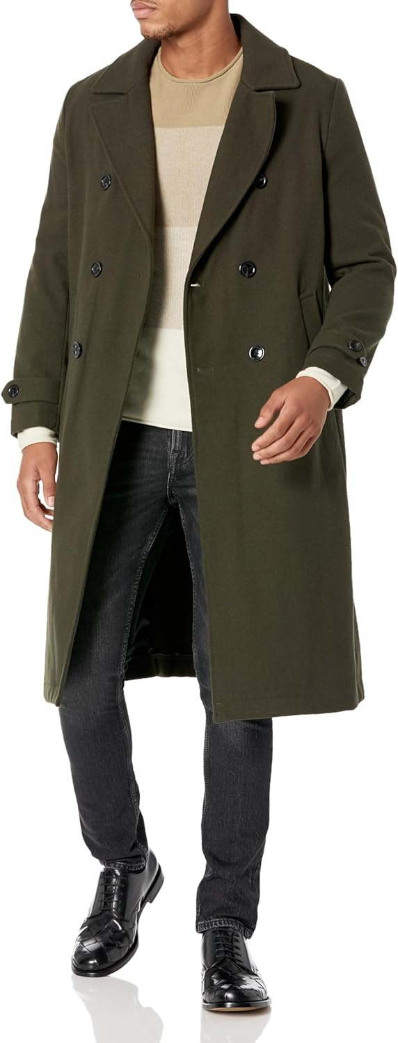 Men's Classic Wool Blend Topcoat