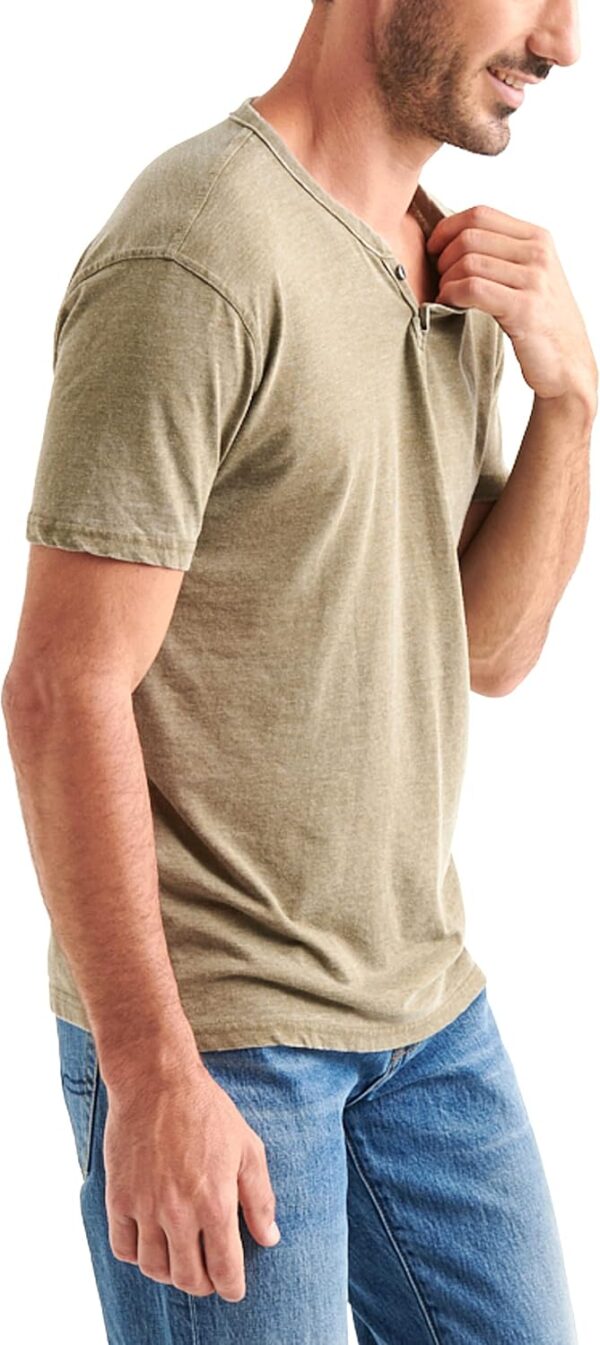 Men's  Notch Neck Tee