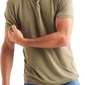 Men's  Notch Neck Tee