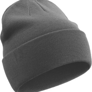 100% Cotton Beanie Hats for Women Men Winter Soft Warm Knit Cuffed Hats Fisherman Beanie Skull Cap Unisex