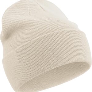 100% Cotton Beanie Hats for Women Men Winter Soft Warm Knit Cuffed Hats Fisherman Beanie Skull Cap Unisex