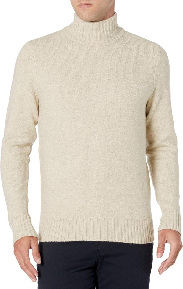 Men's Long-Sleeve Soft Touch Turtleneck Sweater